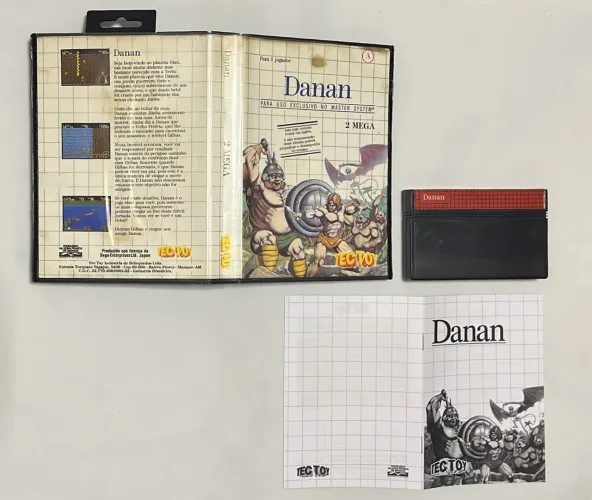 Master System Tec Toy Sega Danan