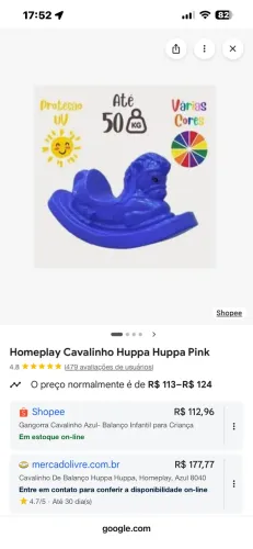 Cavalinho infantil
