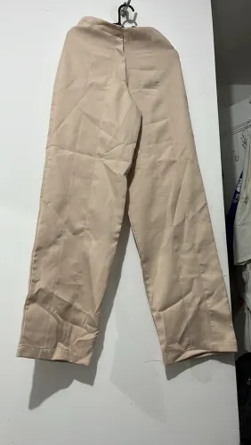 Calça social beje
