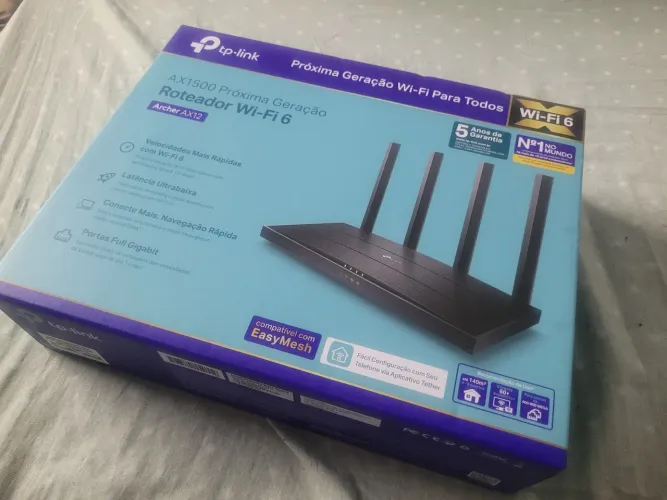 ROTEADOR TPLINK ARCHER AX12 - WIFI 6