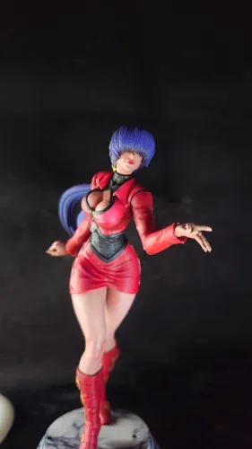Figure Shermie - The King of Fighters | Impressão 3D e Pintura Artesanal