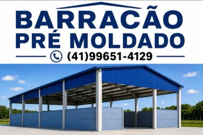 BARRACÃO GALPÕES DIRETO FÁBRICA