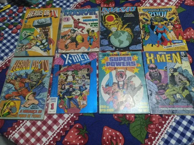 Lote de HQs formatinhos abril raríssimos