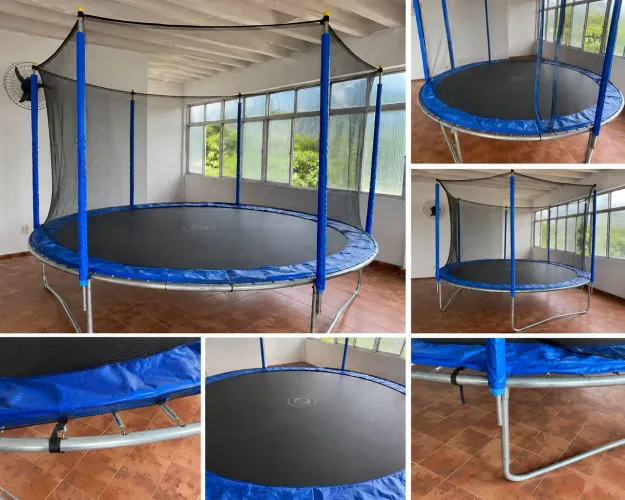Pula-Pula 3,60m Completo com Rede - Estrutura Reforçada