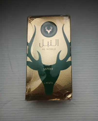 Lattafa Al Noble Safeer 100ml - Original e Lacrado.