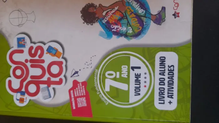Livros conquista 7°ano