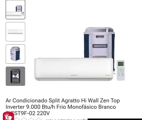 Ar condicionado novo