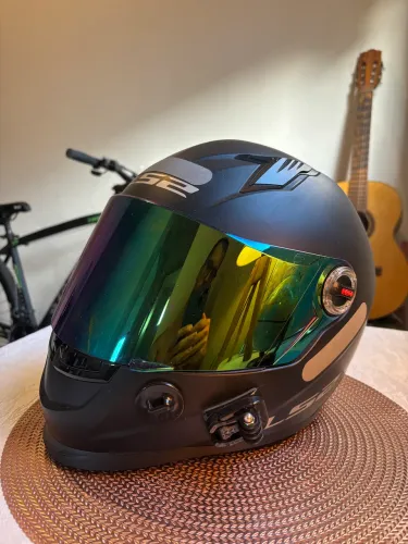 Capacete ls2 + 2 viseiras 
