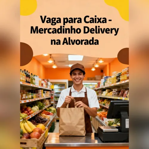 VAGA DE CAIXA - MERCADINHO DELIVERY (ALVORADA)