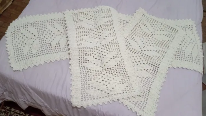Kit tapete de crochê 