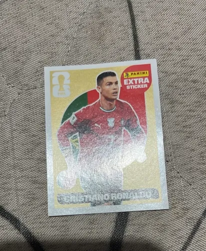 Figurinha CR7 gold