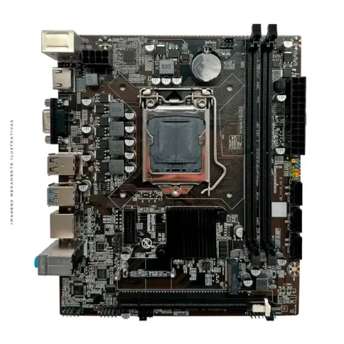 Placa Mãe Intel 1151 H110 DDR4 M.2 *NOVA COM GARANTIA*