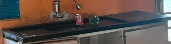pia de mármore de cozinha