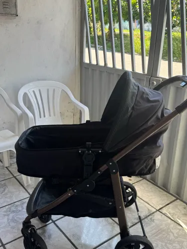 Carrinho de bebê galzerano extreme must preto