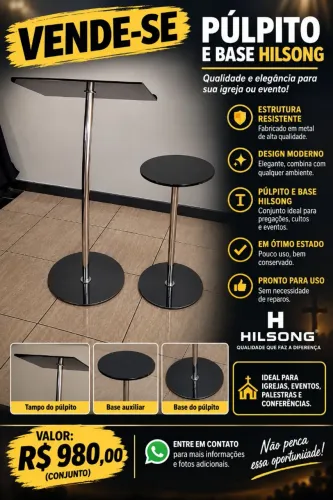 Pulpito Hilsong + Base