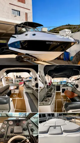 Lancha Focker 280 Black Edition - Rabeta estendida