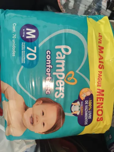 Fralda descartável