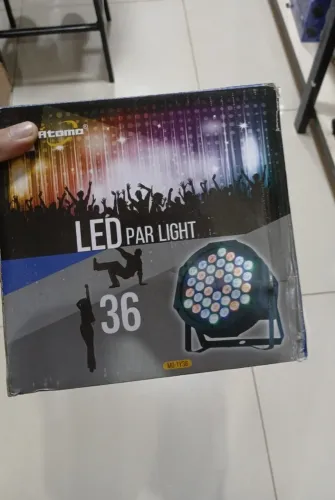 Led par light com 36 leds ou 18