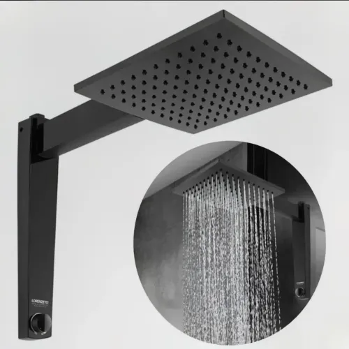 Chuveiro Ducha Acqua Century Eletrônico Preto Lorenzetti