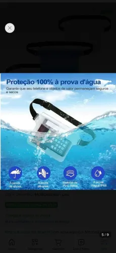 Ponchete impermeável