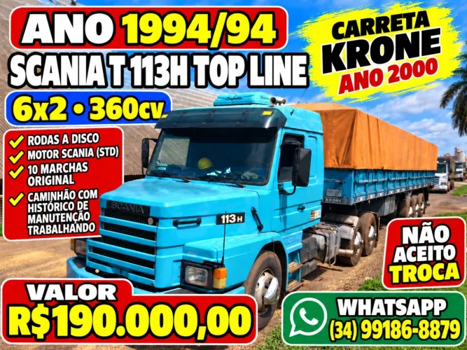 Scania T 113H Top Line