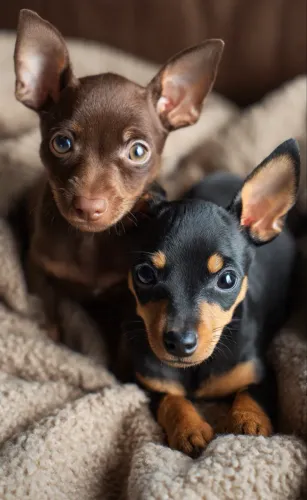 Pinscher aceito cartão
