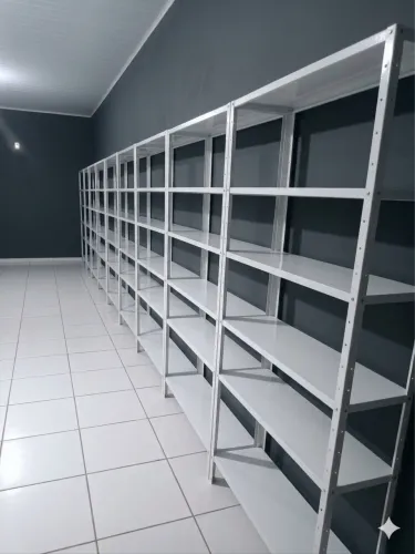 Prateleira de aço estante organizadora