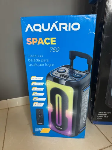 Caixa de som Aquario Space 750w