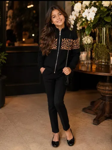 casaco menina animal print 10 anos