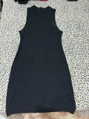 Vestido midi preto/ youcom