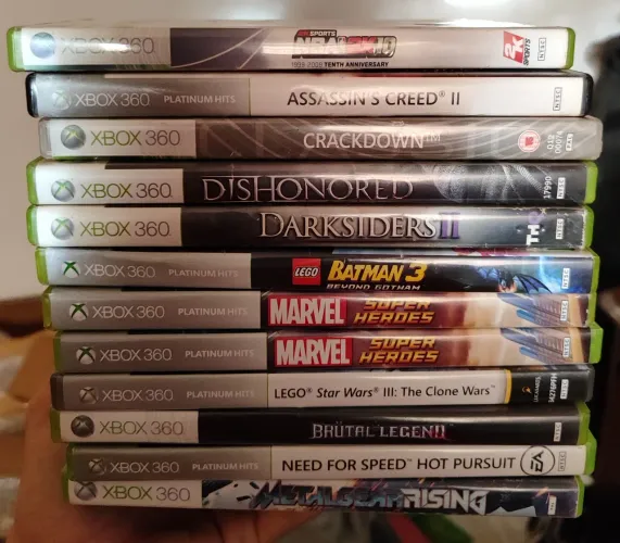 Lote 12 Jogos Originais Xbox 360 (Faço Olx pay)