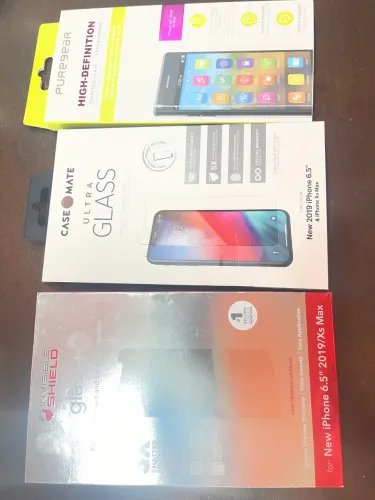 Lote Premium iPhone X / XS / XS Max / 11 Pro / 11 Pro Max - 7 Películas Luxo + 2 Cases