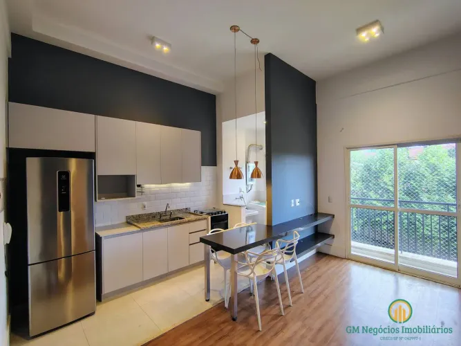 Lindo apartamento semi-mobiliado no Address Granja Vianna
