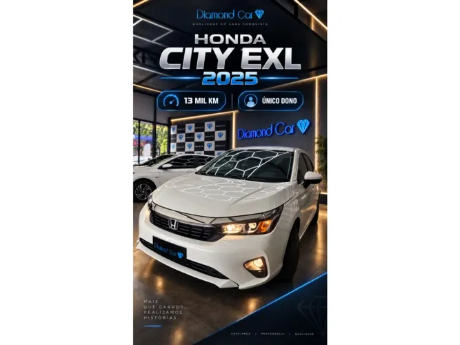 Honda City Sedan EXL 1.5 Flex 16V 4P Aut. 2025