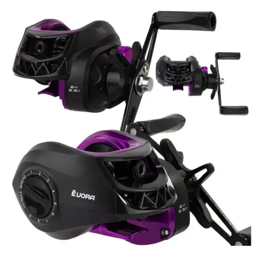 Vara Cmik 80% Carbono + Carretilha Albatroz Êvora