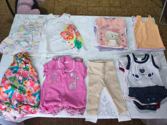 Lote de Roupas Bebê 3-6 Meses
