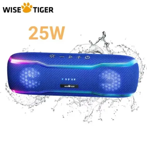 Caixa De Som Bluetooth Wisetiger F10c 25w Ipx7 - Lacrada