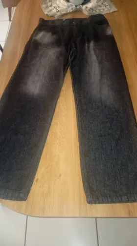 Calça baggy cinza grafite Premium