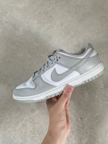 nike dunk low light smoke grey