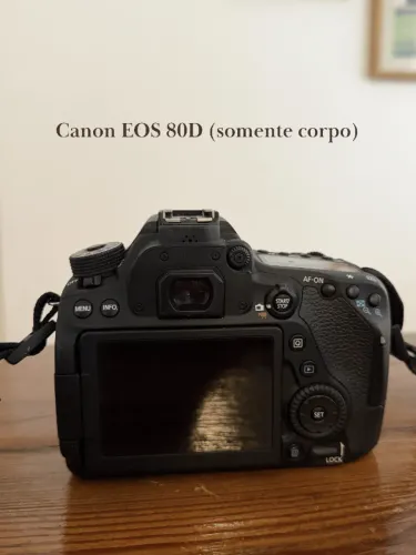 CANON EOS 80D (somente corpo)