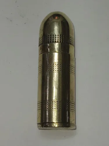 Isqueiro Antigo Vospic 2 Latão - Modelo De Trincheira