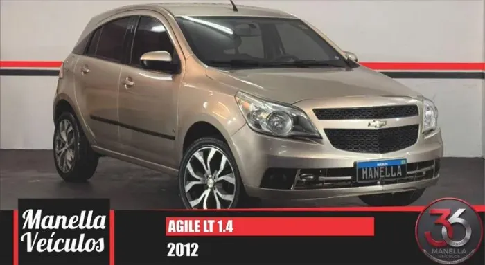 Chevrolet Agile LT 1.4 MPFI 8V Flexpower 5P 2012