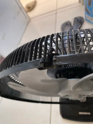 Ventilar mondial 40cm 6 pás Turbo 45cm Grade, ventilador forte