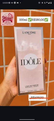 Perfume Idole Parfum 100ml lacrado 