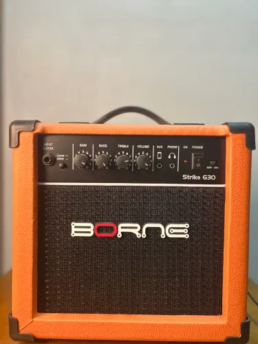Amplificador Cubo G30 Borne Laranja c/ cabo