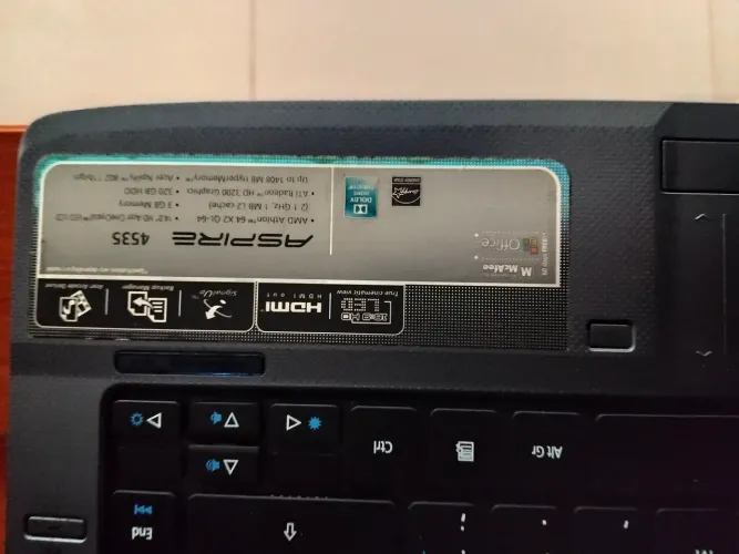 Notebook acer