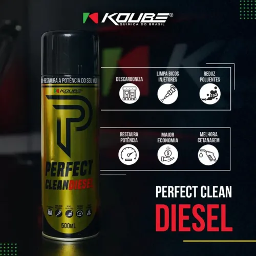 PERFECT CLEAN PARA VEÍCULOS A DIESEL 500ML KOUBE