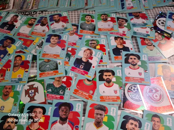 FIGURINHAS DA COPA DO MUNDO 2026