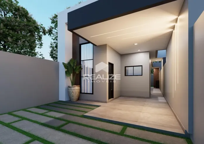 Casa à venda no Jardim Lancaster com 3 quartos (sendo 1 suíte).