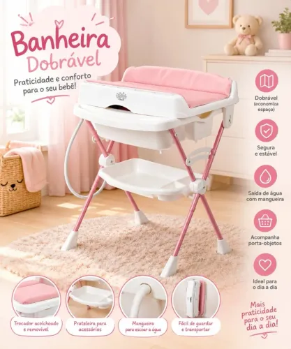 banheira dobravel